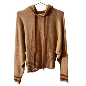 H&M x Pringle of Scotland Fine-Knit Hooded Sweater Size XS